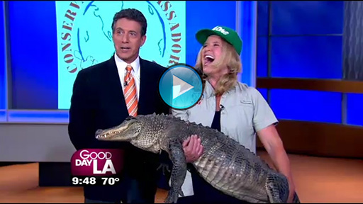 Jack Hanna and Spike at the Emmy Awards